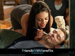 Friends with Benefits photo from the set.