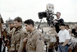Saving Private Ryan photo from the set.