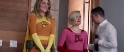 Electra Woman and Dyna Girl photo from the set.