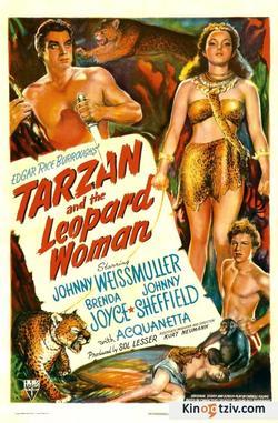 Tarzan and the Leopard Woman photo from the set.