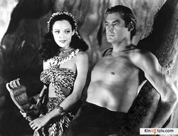 Tarzan and the Leopard Woman photo from the set.