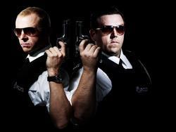 Hot Fuzz photo from the set.
