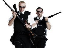 Hot Fuzz photo from the set.