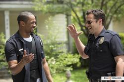 Let's Be Cops photo from the set.