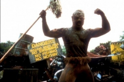 The Toxic Avenger, Part II photo from the set.