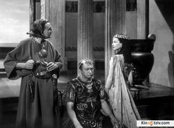 Caesar and Cleopatra photo from the set.