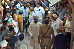 Victoria & Abdul photo from the set.