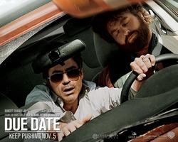 Due Date photo from the set.