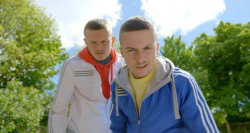 The Young Offenders photo from the set.