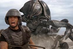 Starship Troopers photo from the set.
