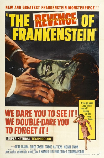 Movies The Revenge of Frankenstein poster