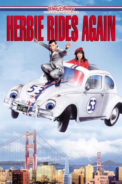 Movies Herbie Rides Again poster