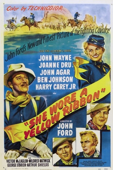 Movies She Wore a Yellow Ribbon poster
