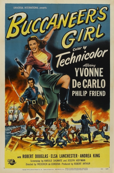 Movies Buccaneer's Girl poster