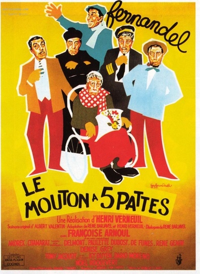 Movies Le mouton a cinq pattes poster