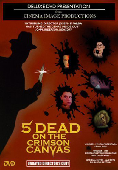 Movies 5 Dead on the Crimson Canvas poster