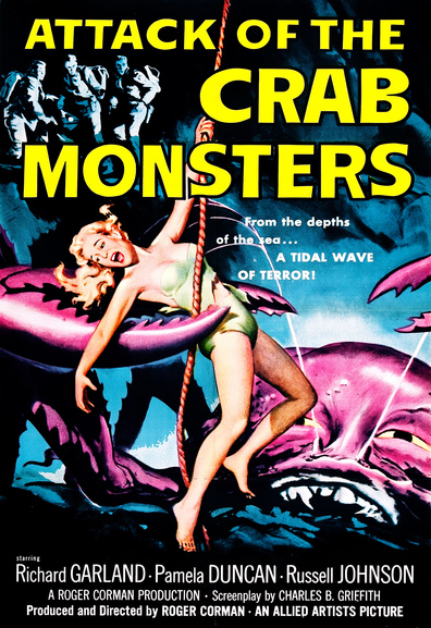 Movies Attack of the Crab Monsters poster