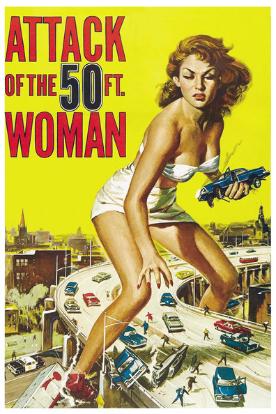 Movies Attack of the 50 Foot Woman poster