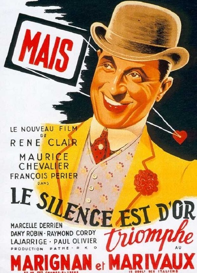 Movies Le silence est d'or poster