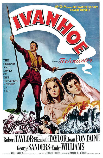 Movies Ivanhoe poster