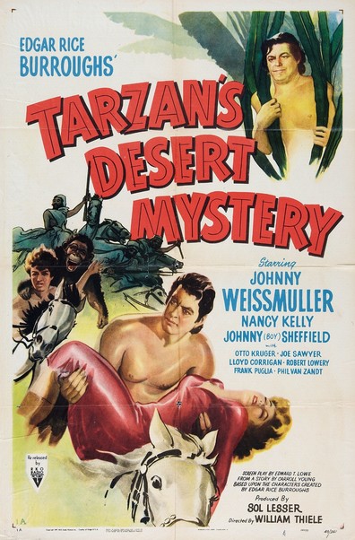 Movies Tarzan's Desert Mystery poster
