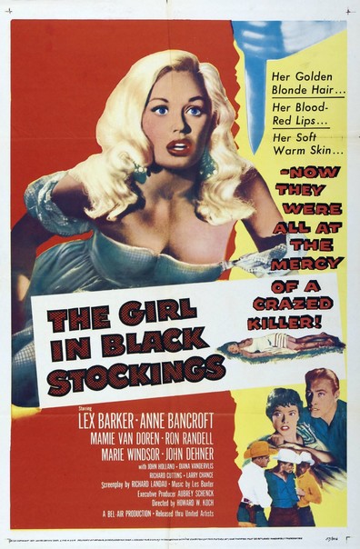 Movies The Girl in Black Stockings poster