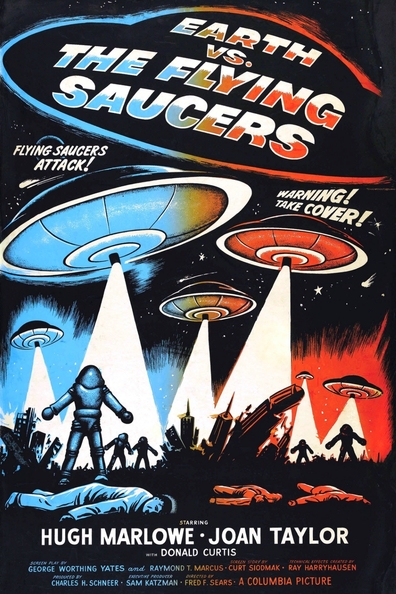 Movies Earth vs. the Flying Saucers poster