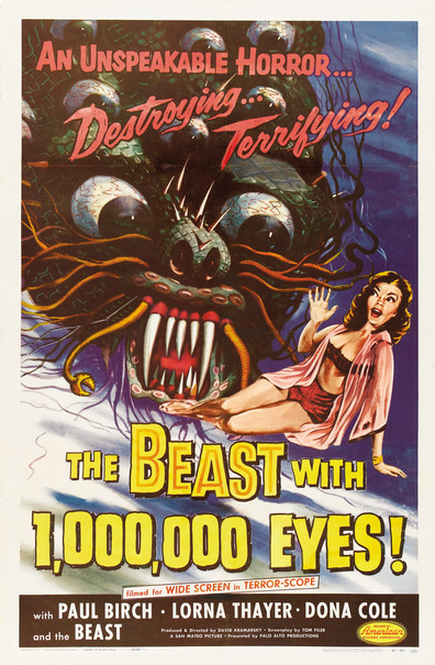 Movies The Beast with a Million Eyes poster