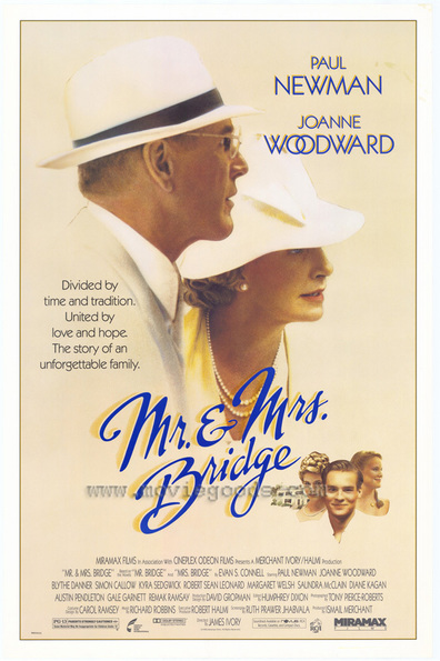 Movies Mr. & Mrs. Bridge poster