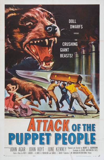 Movies Attack of the Puppet People poster