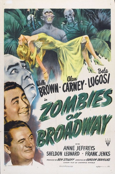 Movies Zombies on Broadway poster