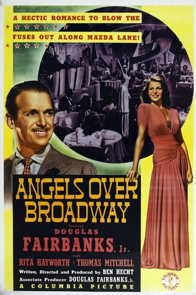 Movies Angels Over Broadway poster