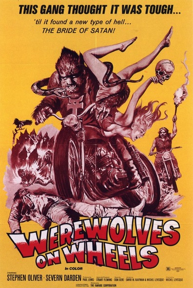 Movies Werewolves on Wheels poster