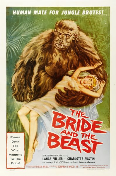 Movies The Bride and the Beast poster