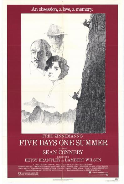 Movies Five Days One Summer poster