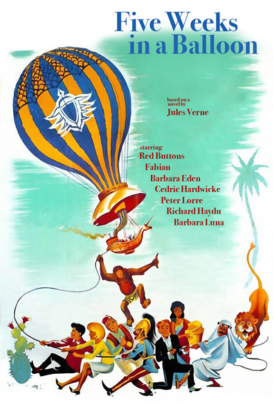 Movies Five Weeks in a Balloon poster