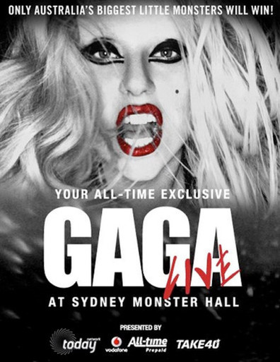 Movies Lady Gaga - Live at Sydney Monster Hall poster
