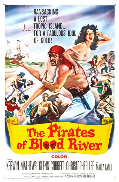 Movies The Pirates of Blood River poster