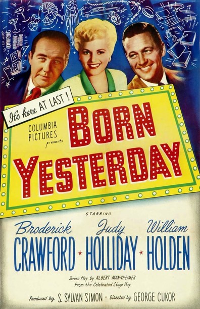 Movies Born Yesterday poster