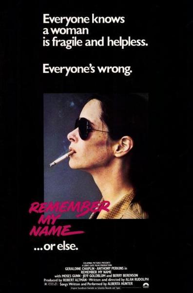 Movies Remember My Name poster