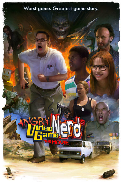 Movies Angry Video Game Nerd: The Movie poster