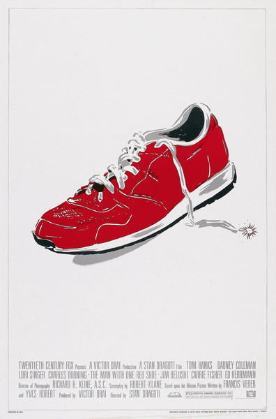 Movies The Man with One Red Shoe poster