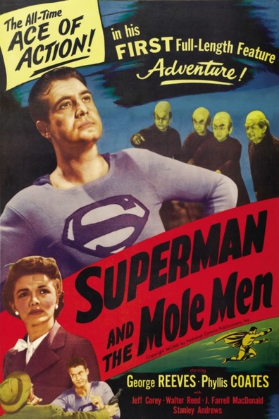 Movies Superman and the Mole-Men poster
