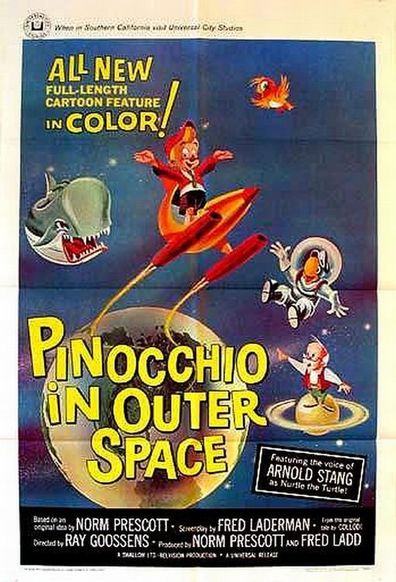 Movies Pinocchio in Outer Space poster