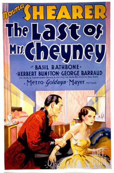 Movies The Last of Mrs. Cheyney poster