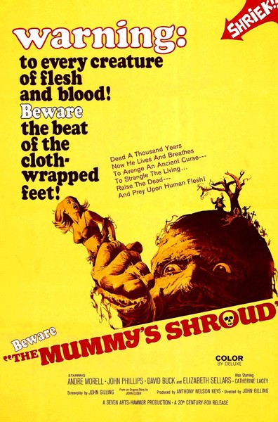 Movies The Mummy's Shroud poster