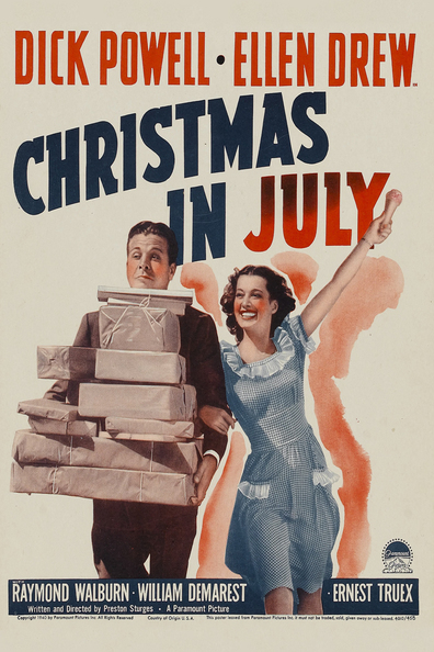 Movies Christmas in July poster