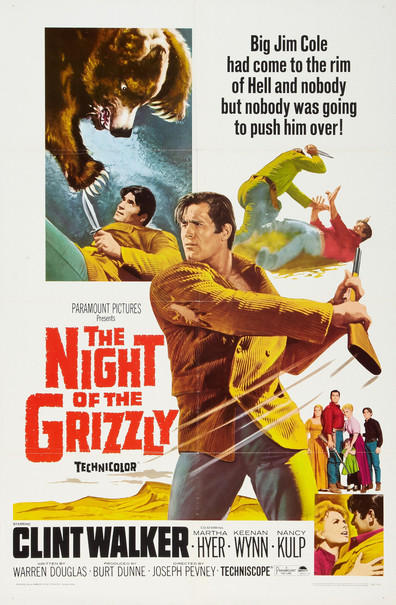Movies The Night of the Grizzly poster