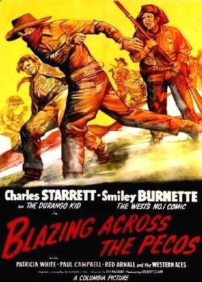 Movies Blazing Across the Pecos poster