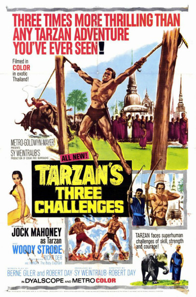Movies Tarzan's Three Challenges poster